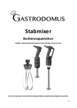 Предварительный просмотр 30 страницы Gastrodomus IB220MF User Manual