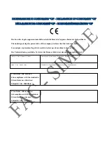 Preview for 11 page of Gastrodomus SW10 Installation, Operating And Service Instructions