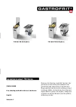 Gastrofrit TW Series Operation Manual preview