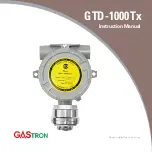 Preview for 1 page of GASTRON GTD-1000Tx Instruction Manual