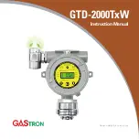 GASTRON GTD-2000Tx Instruction Manual preview