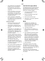 Preview for 7 page of Gastronoma 18130001 Manual