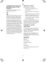 Preview for 21 page of Gastronoma 18130001 Manual