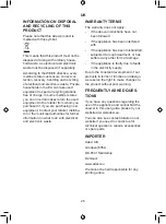 Preview for 26 page of Gastronoma 18150001 Manual