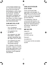 Preview for 28 page of Gastronoma 18210002 Manual