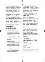 Preview for 61 page of Gastronoma 18290002 Manual