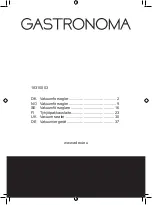 Gastronoma 18310003 Manual preview