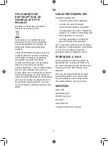 Preview for 9 page of Gastronoma 18310011 Manual