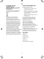 Preview for 19 page of Gastronoma 18310011 Manual