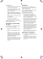 Preview for 5 page of Gastronoma MELISSA 16290040 Manual