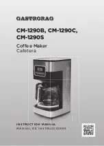 Gastrorag CM-1290B Instruction Manual preview