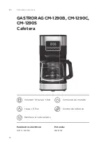 Предварительный просмотр 16 страницы Gastrorag CM-1290B Instruction Manual