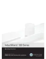 Gastros InductWarm 100 Series Operating Instructions Manual preview