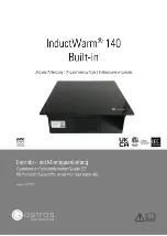 Gastros InductWarm 140 Original Instructions Manual preview