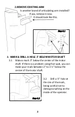 Preview for 4 page of GATE ARMS+ FOLDARM180 Installation Manual