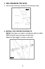 Preview for 6 page of GATE ARMS+ FOLDARM180 Installation Manual