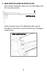 Preview for 8 page of GATE ARMS+ FOLDARM180 Installation Manual