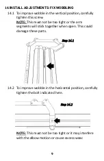 Preview for 11 page of GATE ARMS+ FOLDARM180 Installation Manual