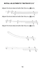 Предварительный просмотр 17 страницы GATE ARMS+ FOLDARM180 Installation Manual