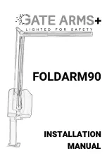 GATE ARMS+ FOLDARM90 Installation Manual preview