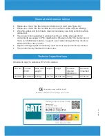 Preview for 8 page of Gate Bure Rise & Go DB 56-309 Instructions For Use Manual