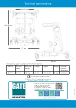 Preview for 8 page of Gate Bure Rise & Go Technical Manual