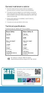 Preview for 6 page of Gate Bure Instructions For Use Manual