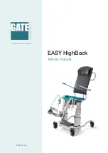 Gate EASY HighBack Technical Manual preview