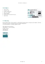 Предварительный просмотр 11 страницы Gate EASY HighBack Technical Manual