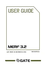 Gate MERF 3.2 User Manual preview