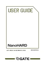 Gate NanoHARD User Manual preview