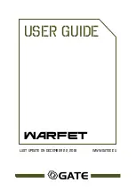 Предварительный просмотр 1 страницы Gate WARFET User Manual