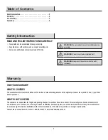 Preview for 2 page of Gatefield 1002 949 746 Use And Care Manual