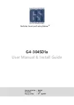 Preview for 1 page of Gatekeeper Systems G4-304SD1a User Manual & Installation Manual