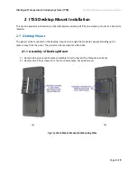 Предварительный просмотр 4 страницы Gatekeeper Systems ITSS Desktop Mount Installation Manual