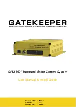 Gatekeeper Systems SV12 User Manual & Install Manual предпросмотр