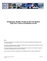 Preview for 1 page of Gatekeeper SP-210 Installation Manual