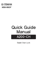 Предварительный просмотр 1 страницы GATEMAN A200-CH Quick Start Manual