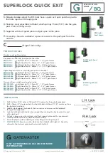 GATEMASTER BQK1030L Manual preview