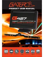 Gater G427 Product User Manual предпросмотр