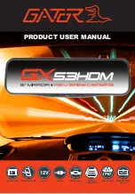 Gater GX53HDM Product User Manual предпросмотр