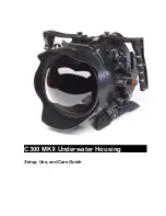 Gates Underwater Products C300 MKII Setup, Use And Care Manual предпросмотр