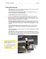 Preview for 10 page of Gates Underwater Products CX760 Setup, Use And Care Manual