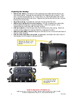 Предварительный просмотр 4 страницы Gates Underwater Products EX1R Setup, Use And Care Manual