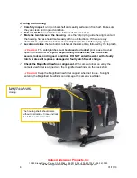 Preview for 8 page of Gates Underwater Products EX1R Setup, Use And Care Manual