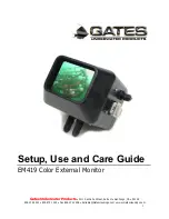 Предварительный просмотр 22 страницы Gates Underwater Products HVX200 Setup, Use And Care Manual