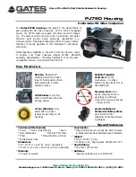 Preview for 1 page of Gates Underwater Products PJ760 Housing Quick Start Manual