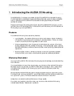 Preview for 4 page of Gates ALEXA 35 Setup, Use And Care Manual