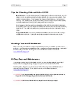 Preview for 29 page of Gates AX100 Setup, Use And Care Manual