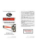 Gates EZ ALIGN 7420-1000 Operating Instructions Manual предпросмотр